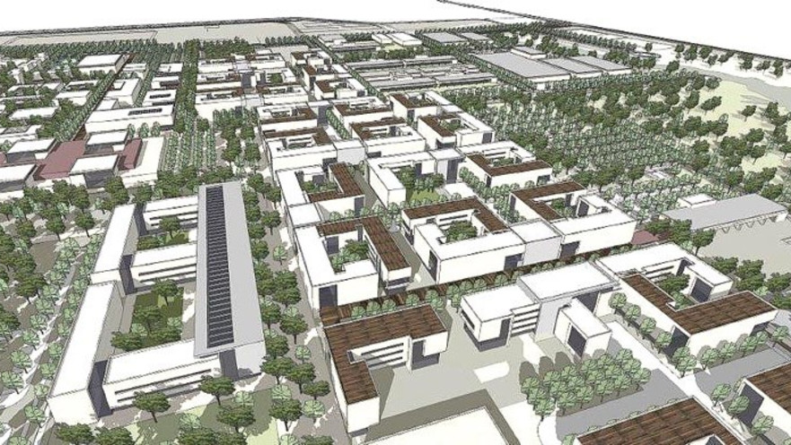 קרית המודיעין בליקית, הדמייה