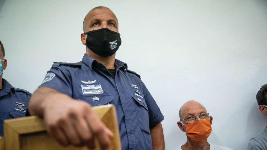 אמיר השכל בדיון בהארכת מעצרו