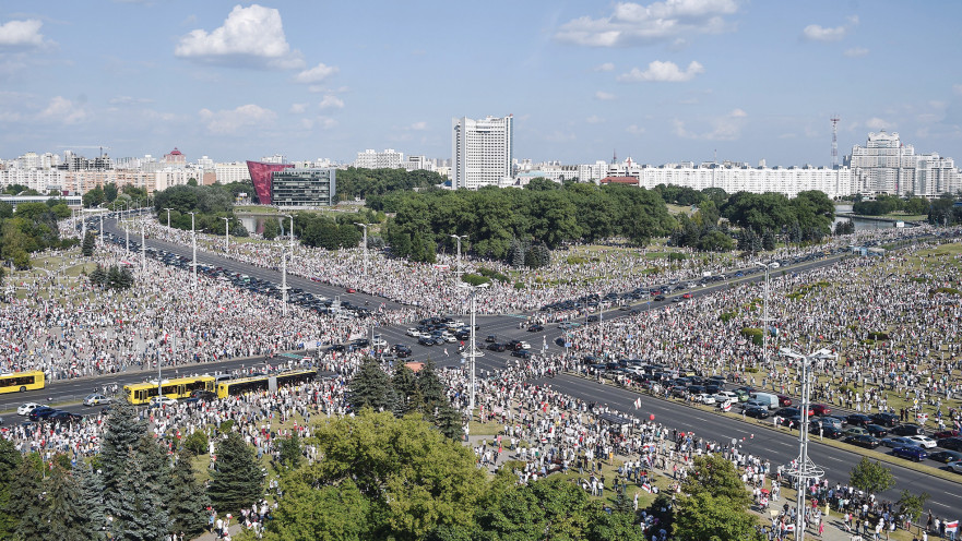 ההפגנות בבלארוס