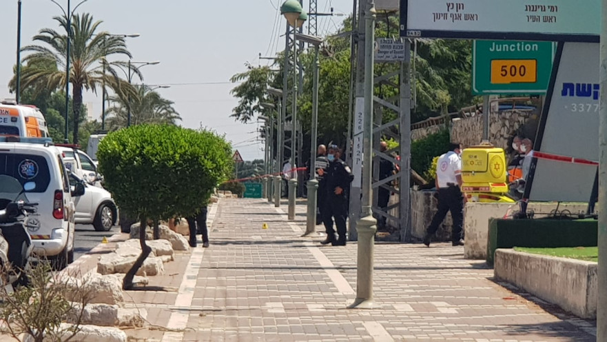 זירת האירוע בצומת סגולה