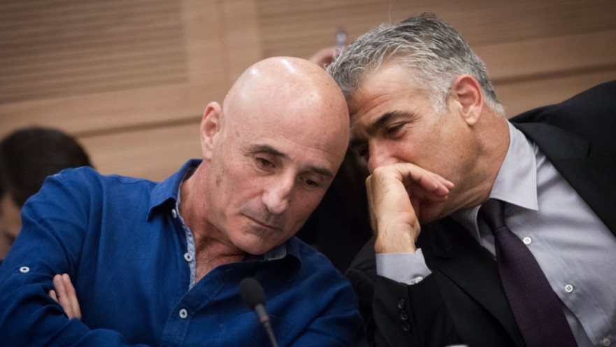 יאיר לפיד, עפר שלח