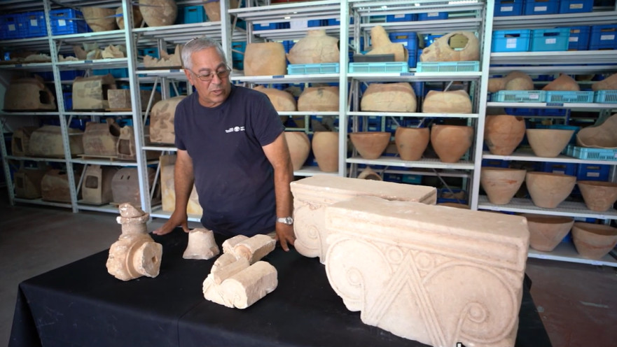 הפריטים הנדירים שהתגלו בחפירות