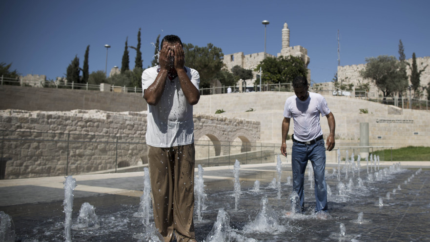 גל חום בירושלים, ארכיון (למצולמים אין קשר לנאמר בכתבה)