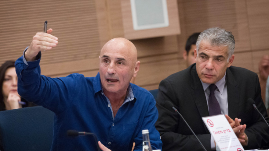 הסערה ב"יש עתיד": עופר שלח ויאיר לפיד 