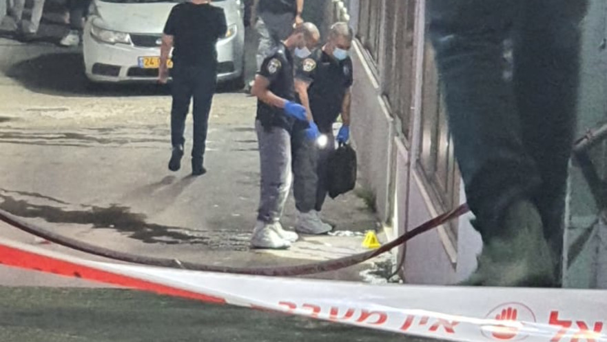 זירת הרצח הכפול בנצרת