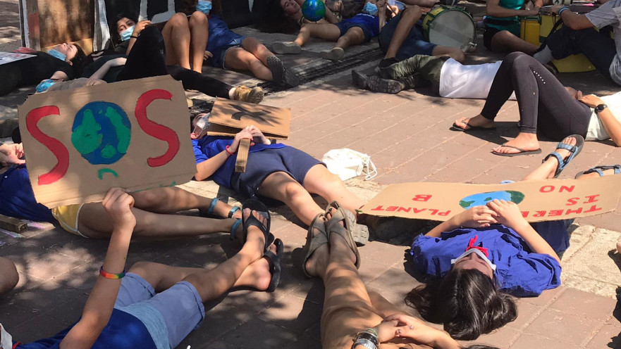 מחאת Die-In, כיכר ציון בירושלים