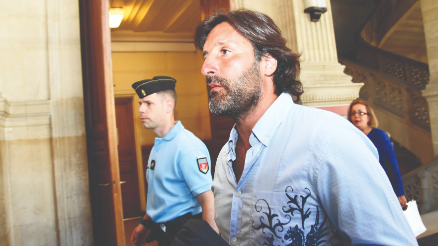 ארנו מימרן בבית המשפט בצרפת