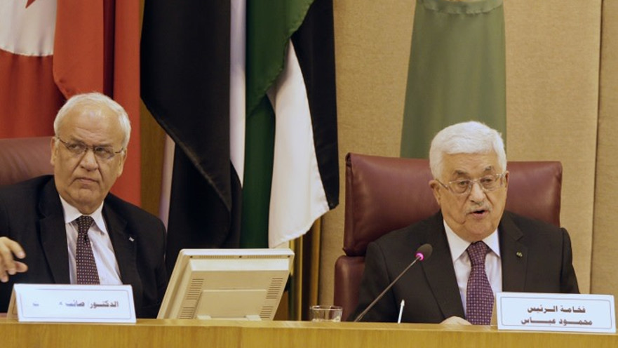 סאיב עריקאת ואבו מאזן