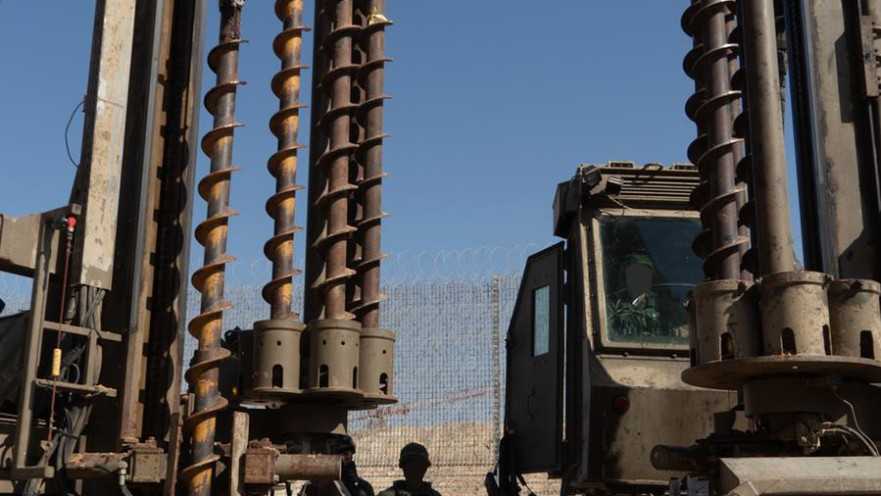 מנהרת הטרור שנחשפה על ידי כוח צה"ל