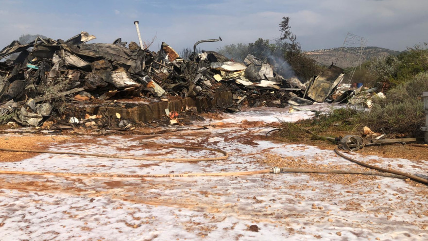 הריסות מפעל הדבש פרחי הגליל