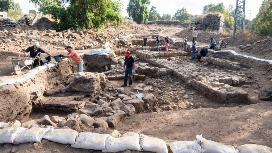 אתר החפירה בנפח