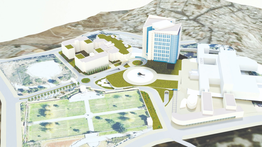 התכנית להרחבת ביה"ח הדסה הר הצופים