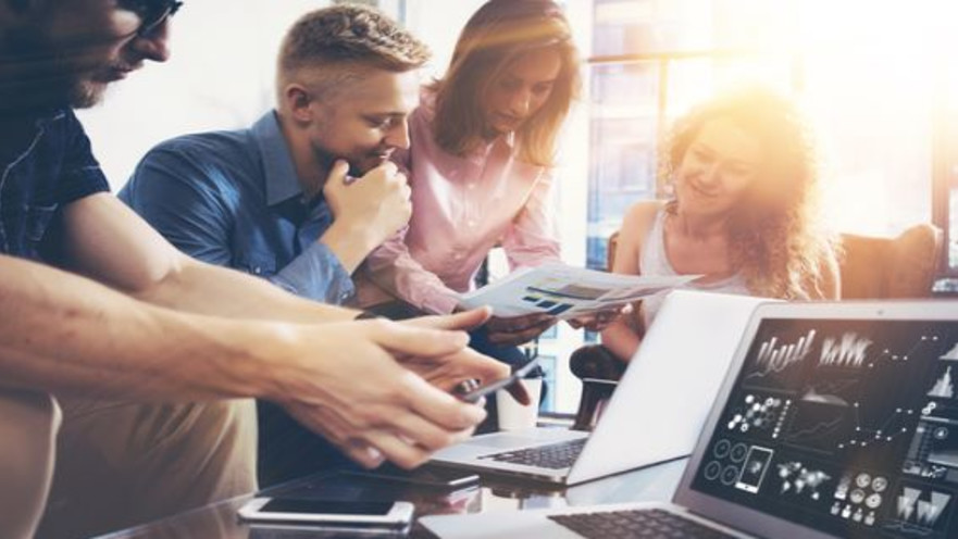 עובדים בחברת סטארטאפ