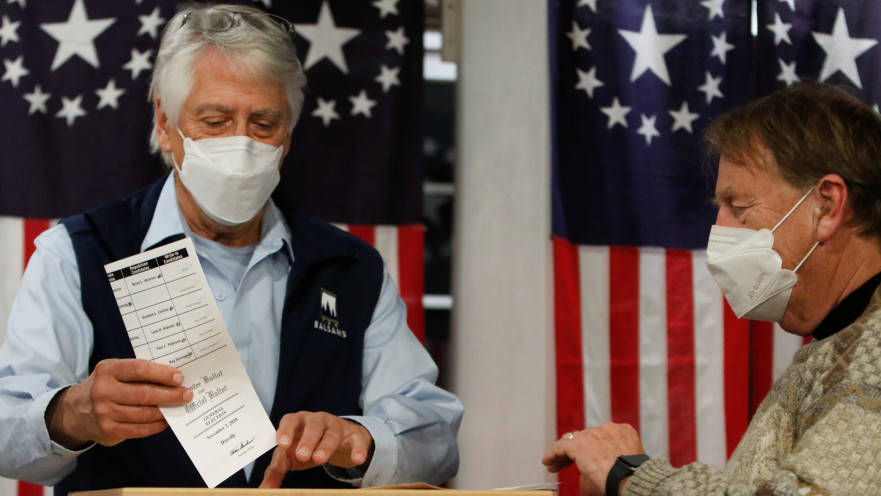 האמריקאים מצביעים