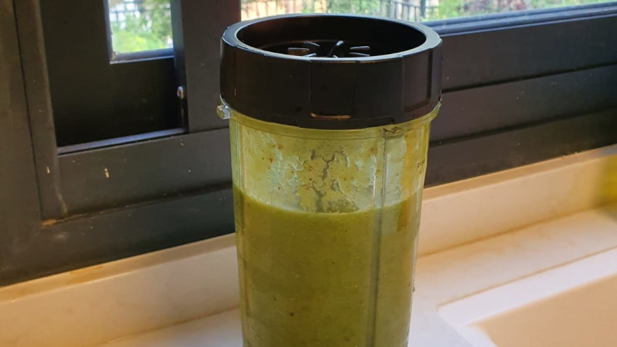 נכון שזה נראה ממש מזמין? השייק הירוק של איימי