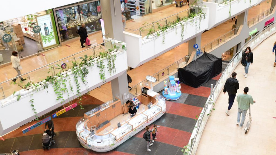 תנועה דלילה בדיזינגוף סנטר