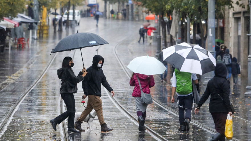 גשם בירושלים