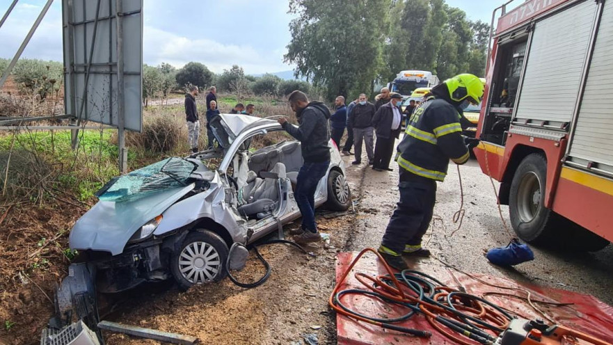 התאונה הבוקר