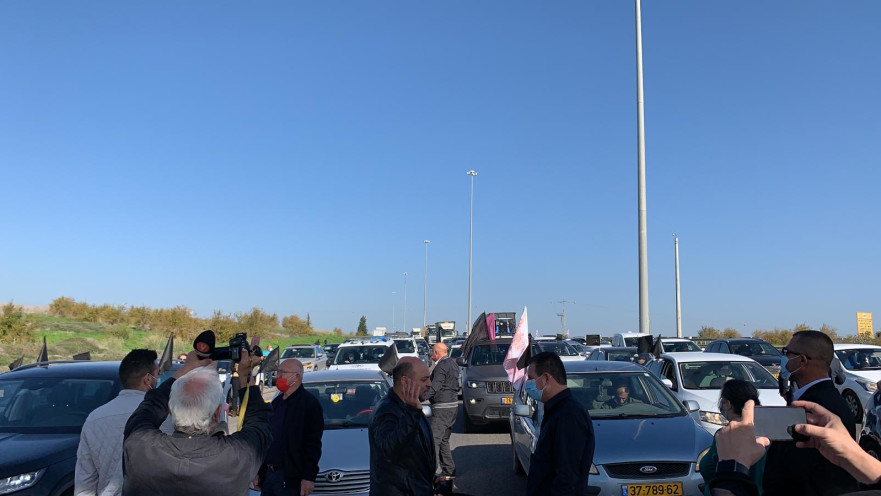 המחאה בכביש 6 נגד האלימות בחברה הערבית