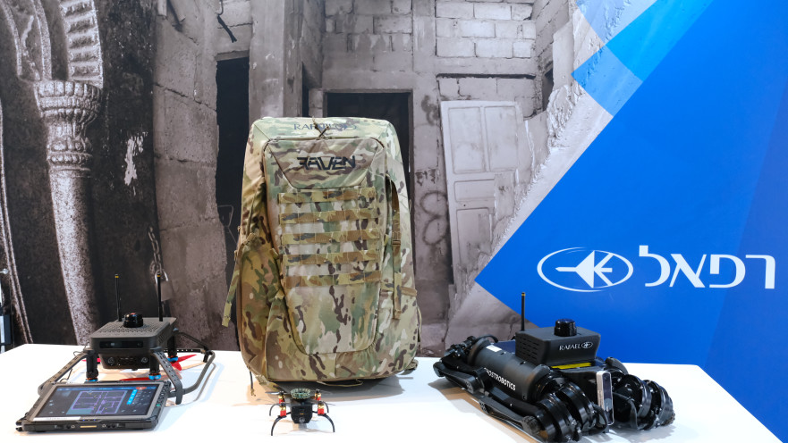 חברת רפאל מציגה אמצעים חדשים לשדה הקרב