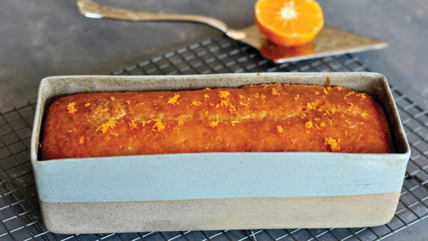 עוגת מנדרינות בחושה