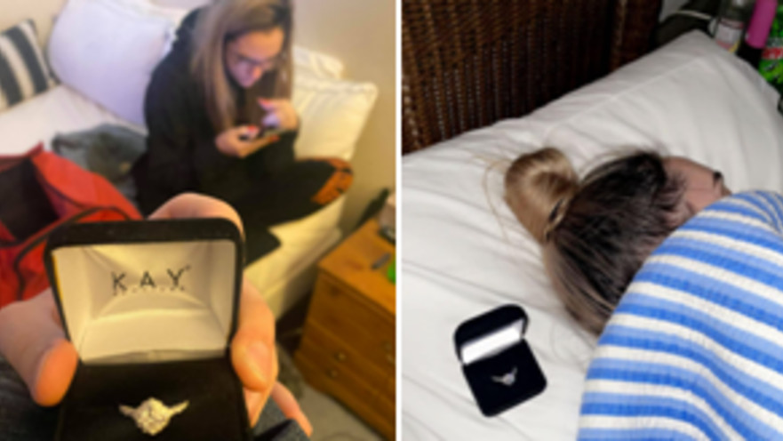 הצעת נישואין מתחת לאף 