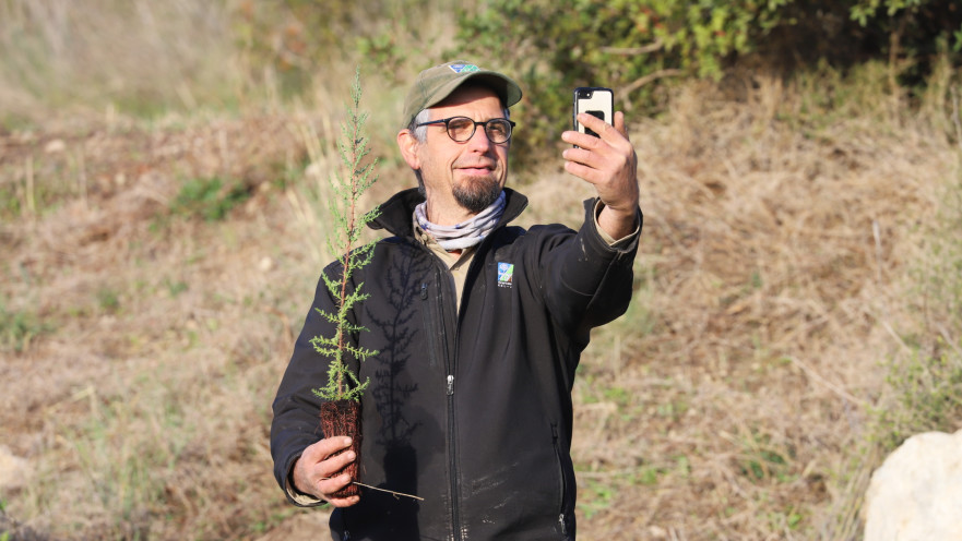נטיעת עץ דרך הזום