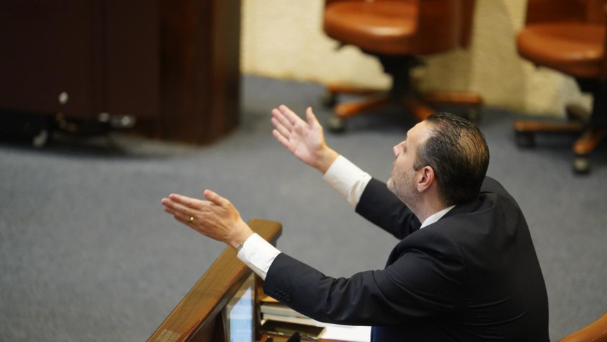 מיקי זוהר במליאת הכנסת