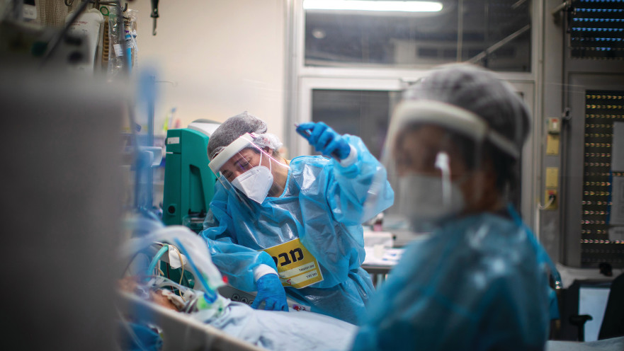 מחלקת קורונה בבית חולים