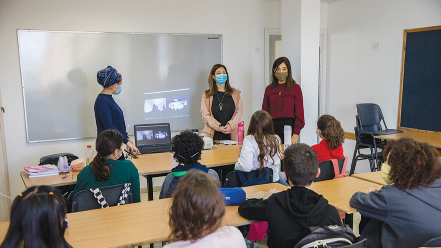 תלמידים בבית הספר