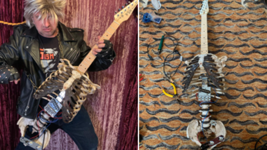 "נסיך הלילה" וגיטרת השלד