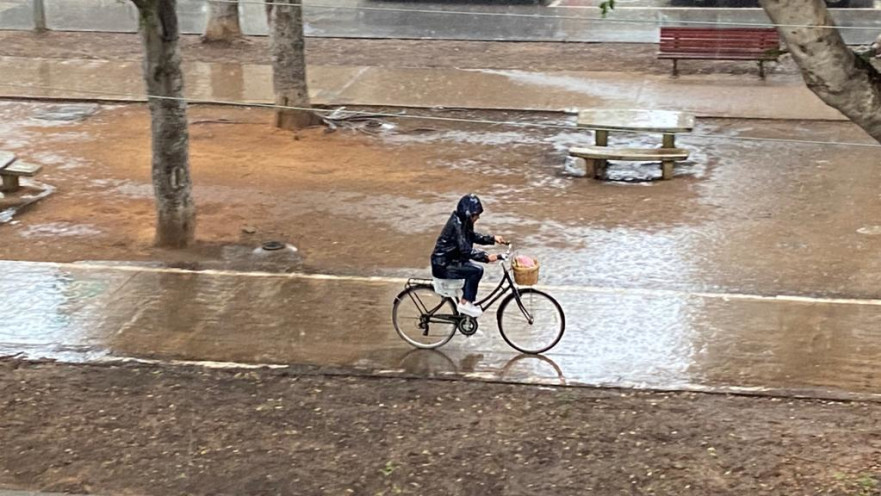 גשם בתל אביב