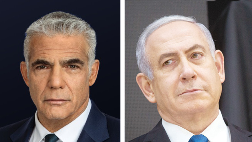 בנימין נתניהו, יאיר לפיד