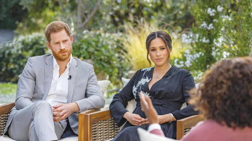 הנסיך הארי ומייגן מרקל בריאיון עם אופרה ווינפרי