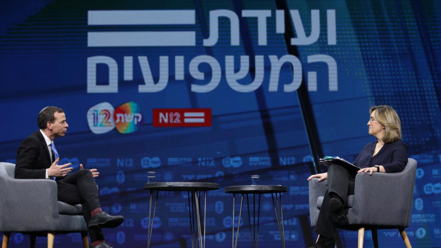 עמית סגל ואילנה דיין היום ב"ועידת המשפיעים" של קשת ו-N12