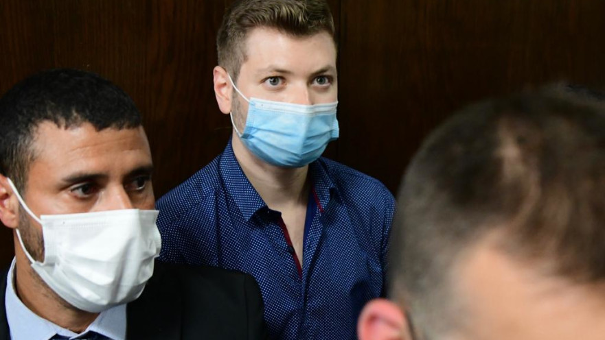 יאיר נתניהו בדיון בבית משפט השלום