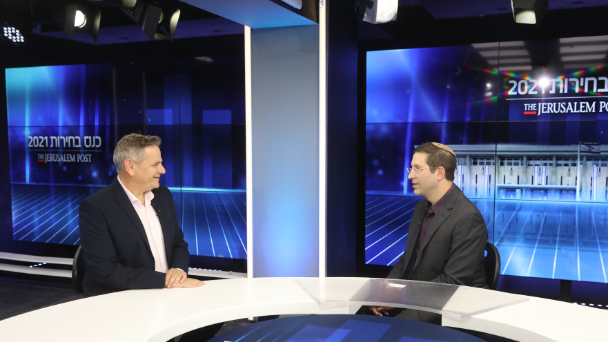 ניצן הורוביץ וגיל הופמן בכנס מעריב