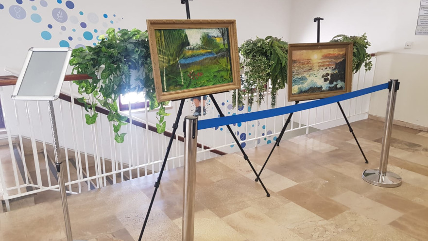 התערוכה "ובחרת בחיים - כשאמנות פוגשת בריאות"