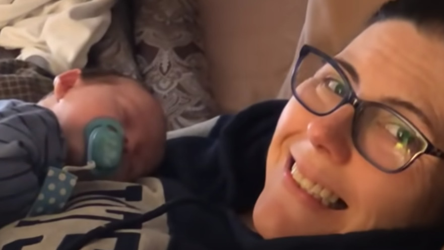 מליסה ובנה הטרי