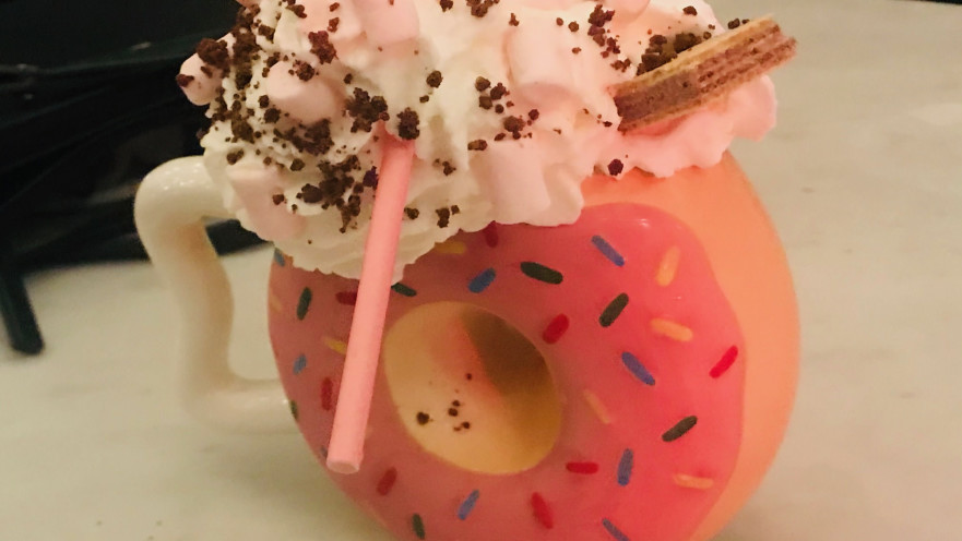 קוקטייל עם קצפת 