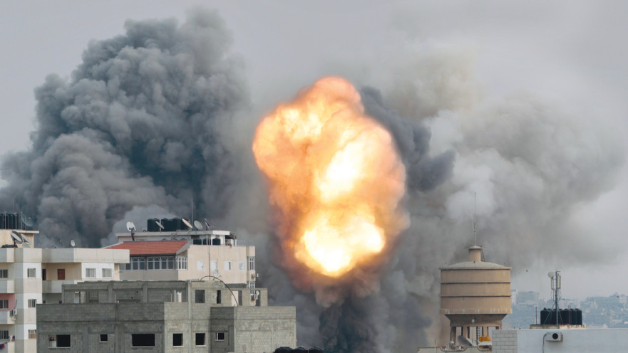 הפצצות בעזה
