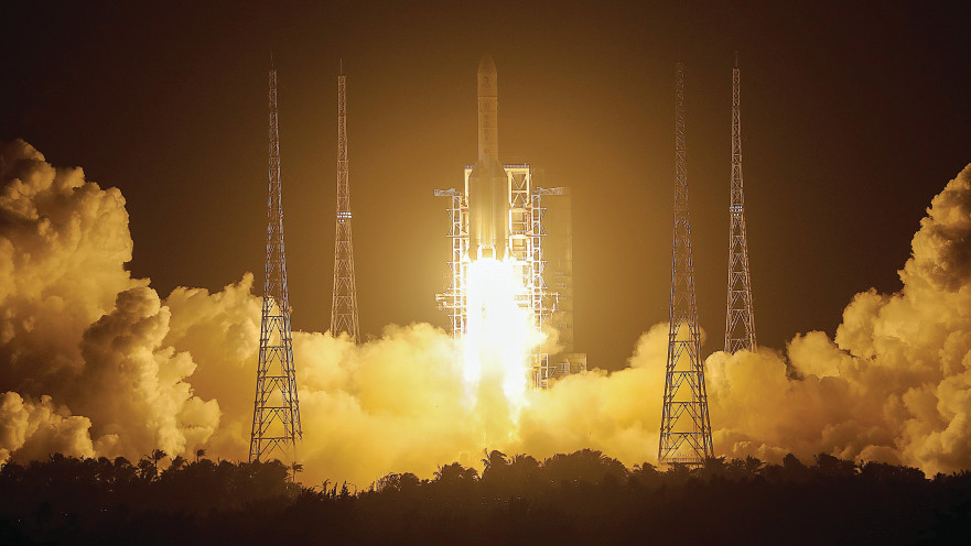 שיגור החללית הסינית