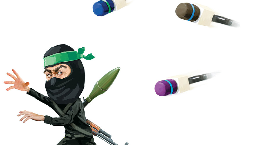 שיפודים: חמאסניק בורח מהתקשורת