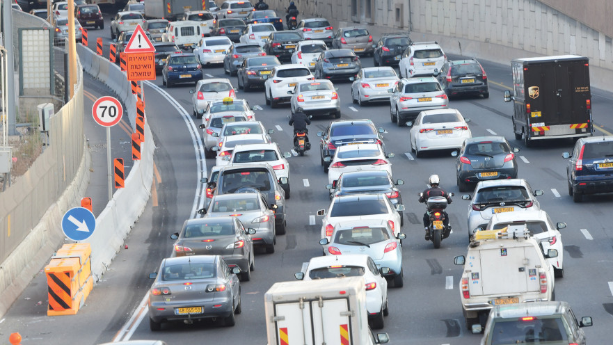 פקקים בכבישי ישראל