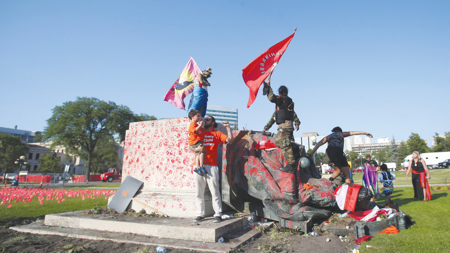 המפגינים בקנדה
