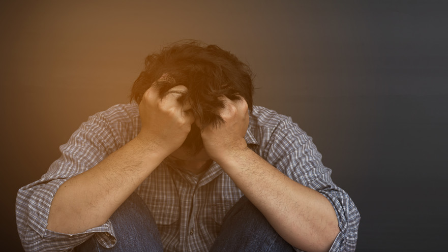 גבר מתוסכל, אילוסטרציה