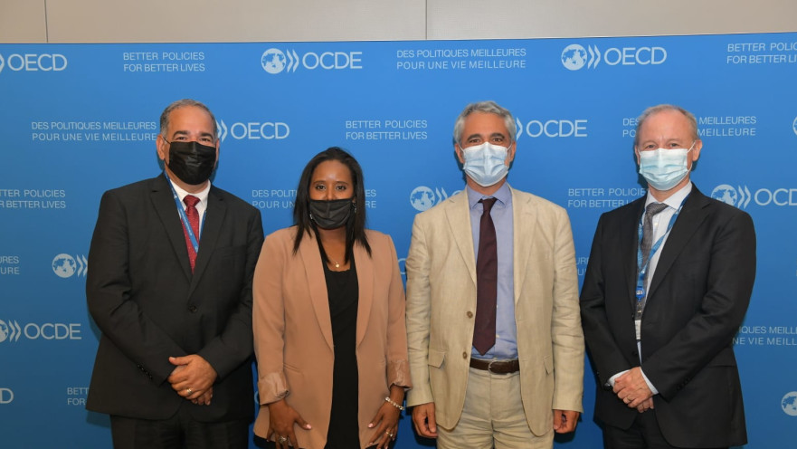 שרת העלייה והקליטה פנינה תמנו שטה בארגון ה-OECD בפריז