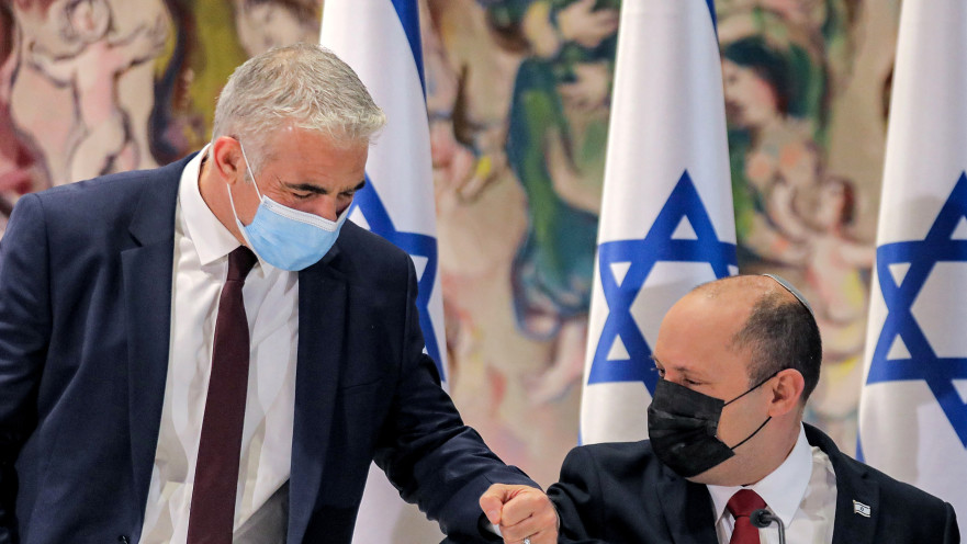 יאיר לפיד ונפתלי בנט