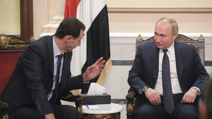 ולדימיר פוטין, בשאר אל אסד