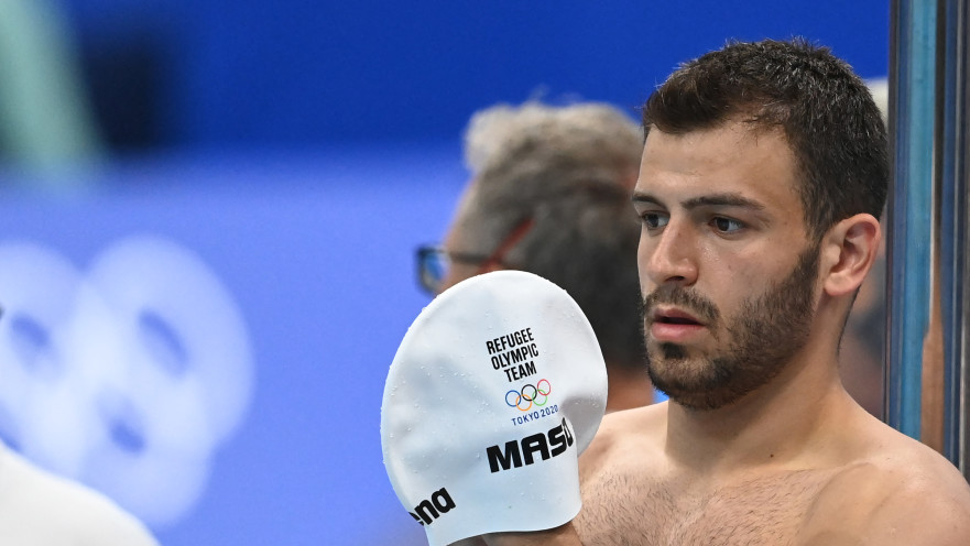 עלאא מאסו, שחיין נבחרת הפליטים של סוריה